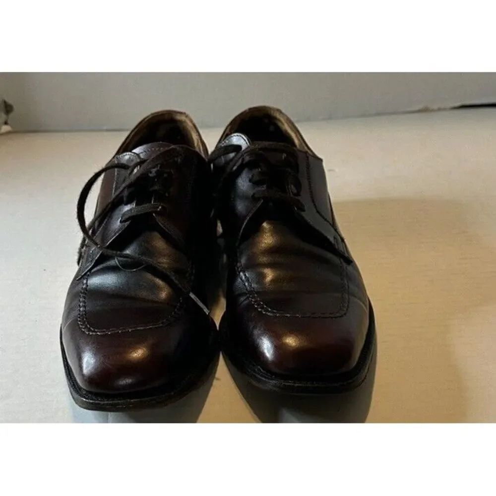 Breather Wright Mens Shoes 11. 5B Arch Preserver USA Black Leather Lace Up Dress